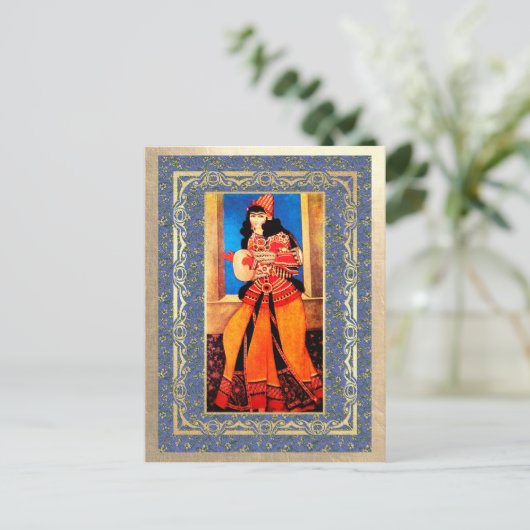 Nowruz Mubarak. Perzische Nieuwjaarskaarten Feestdagenkaart (Staand voorkant)