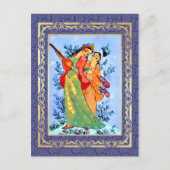 Nowruz Mubarak. Perzische Nieuwjaarskaarten Feestdagenkaart (Voorkant)