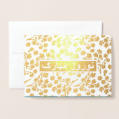 Nowruz Mubarak. Perzische nieuwjaarskaarten voor e Folie Kaarten (Voorkant met envelop)