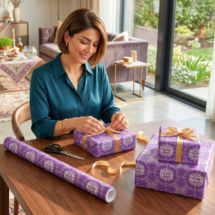 Nowruz Perzisch Nieuwjaarsdinerfeest Cadeaus Viole Cadeaupapier