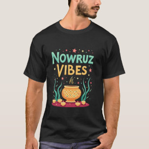 Nowruz Perzisch nieuwjaarsfeest Haft-Seen T-shirt