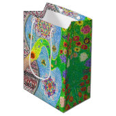 Nowruz Spring en Life Renewal Medium Gift Bag Medium Cadeauzakje (Voorkant Gekanteld)