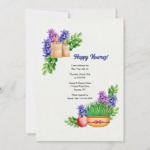 Nowruz-uitnodiging Kaart