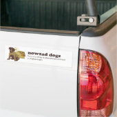 Nowzad Dogs Bumpersticker (Op Truck)