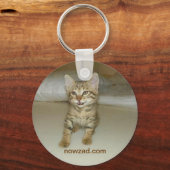 Nowzad Rescue Cat Keyring Sleutelhanger (Voorkant)