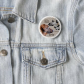 Nowzad Rescue Dogs Brin & Kilo Badge Ronde Button 5,7 Cm (In situ)