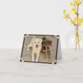 Nowzad Rescue Dogs Notecard Kaart (Gele Bloem)