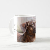 Nowzad Rscue Dog Brin Coffee Mok (Voorkant links)