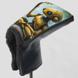 Nox Vindt Wonder, Een Nieuwsgierige Robot's Eerste Golfheadcover