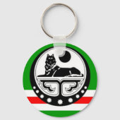 Noxchi chechen flag sleutelhanger (Voorkant)