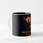 NoxFire Fonds koffiemok Tweekleurige Koffiemok (Voorkant links)
