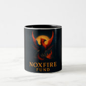 NoxFire Fund Coffee Mug Tweekleurige Koffiemok (Center)