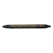 NoxFire Fund Pen- Write with style! Zwarte Inkt Pen (Voorkant)