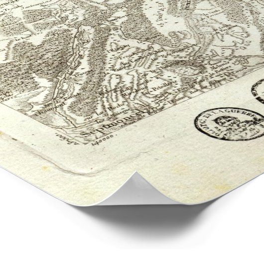 Nozeroy, Les Rousses Poster (Hoek)