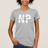 NP Afstuderen Cadeau verpleegkundige T-shirt (Voorkant)