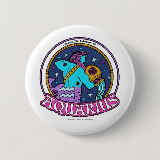 NP Aquarius 2¼-inch Button (Voorkant)