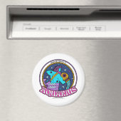 NP Aquarius 3-inch Ronde Magnet (Insitu (Vaatwasser))