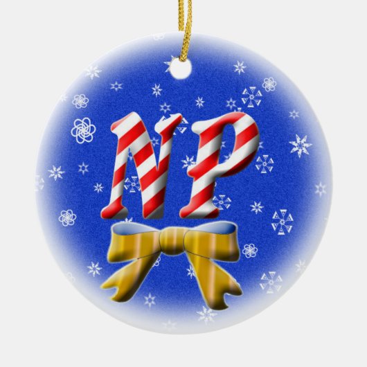 NP CANDY CANE CHRISTMAS ORNAMENT - VERANDERING (Voorkant)