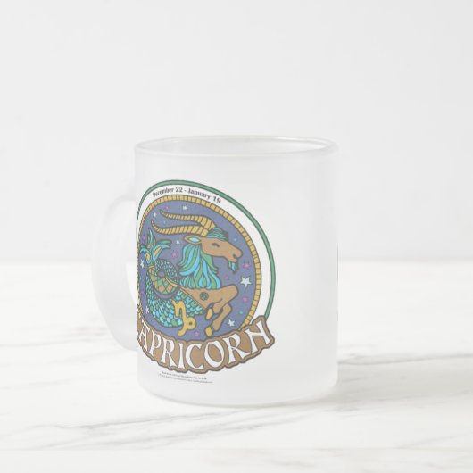 NP Capricorn Frosted Glass Mok (Voorkant links)