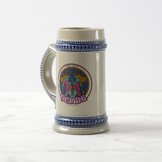 NP Gemini 22oz Stein Bierpul (Voorkant links)