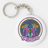 NP Gemini 2,25-inch Basic Button Sleutelhanger (Voorkant)