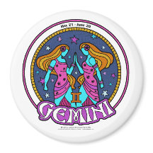 NP Gemini Large, 3-inch Round Magnet