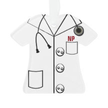 NP LAB COAT ORNAMENT CHRISTMAS ()