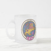 NP Leo Frosted Glass Mok (Links)