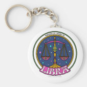 NP Libra 2,25-inch Basic Button Sleutelhanger (Voorkant)