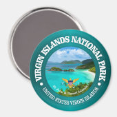 NP Maagdeneilanden Magneet (Voorkant / Achterkant)