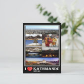 NP Nepal - Kathmandu - Briefkaart (Staand voorkant)