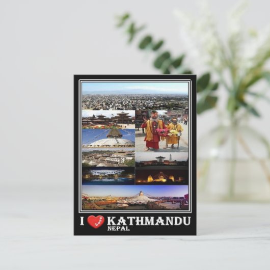 NP Nepal - Kathmandu - Briefkaart (Staand voorkant)