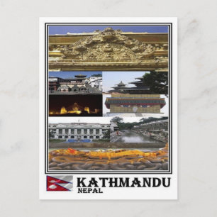 NP Nepal - Kathmandu - Briefkaart