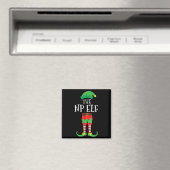 Np Nurse Practitioner Elf bijpassend Kerstfeest Magneet (Insitu (Vaatwasser))