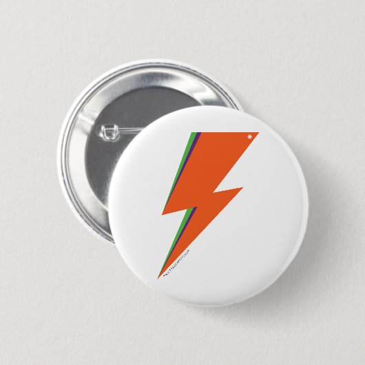 NP Oranje bolt standaard, 2¼-inch ronde Button (Voorkant /achterkant)