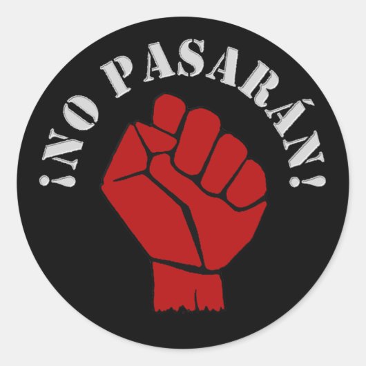 NP PASARAN RONDE STICKER (Voorkant)