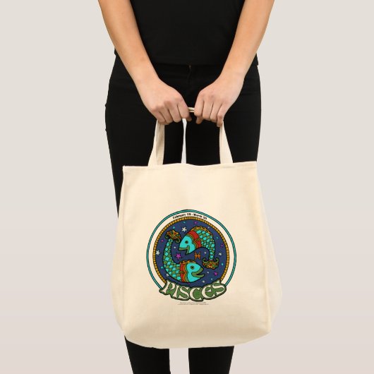 NP Pisces Grocery Tas (Voorkant (product))