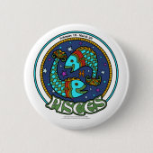 NP Pisces Round Button (Voorkant)