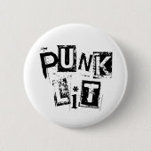 NP Punk Lit Standard, 2¼ inch Ronde Button (Voorkant)