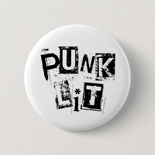 NP Punk Lit Standard, 2¼ inch Ronde Button (Voorkant)