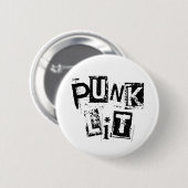 NP Punk Lit Standard, 2¼ inch Ronde Button (Voorkant /achterkant)