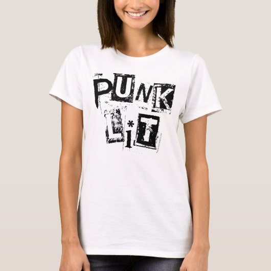 NP Punk Lit Women's Basic T-shirt (Voorkant)