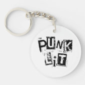 NP Punk Sleutelhanger met lit (dubbelzijdig) (Voorkant)