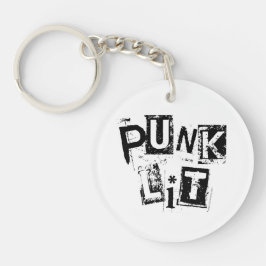 NP Punk Sleutelhanger met lit (dubbelzijdig)