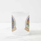 NP Sagittarius Frosted Glass Mok (Center)