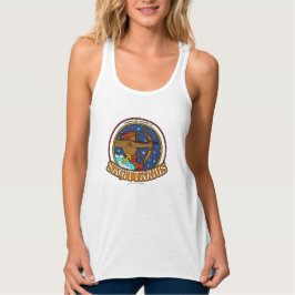 NP Sagittarius Women's Slim Fit Racerback Tanktop