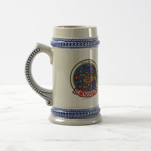 NP Scorpio 22 oz Stein Bierpul (Links)