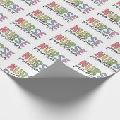 NP Verpleegkundige Afstuderen Cadeaupapier (Hoek)