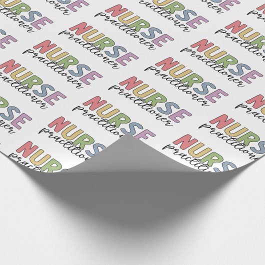 NP Verpleegkundige Afstuderen Cadeaupapier (Hoek)