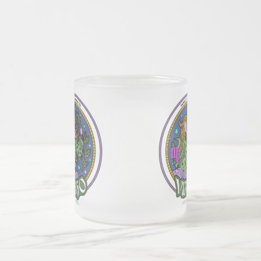 NP Virgo Frosted Glass Mok (Center)